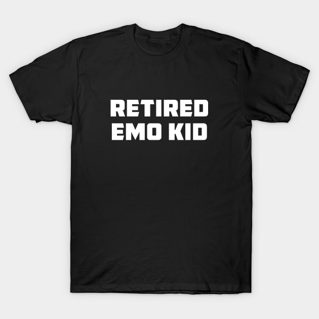 Retired Emo Kid T-Shirt by redsoldesign